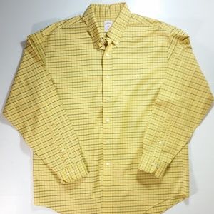 Brooks Brothers 346 Supima Cotton Button Shirt L